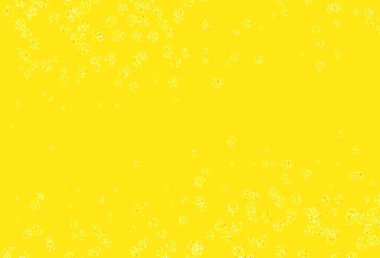 Açık Turuncu Vektör yapraklı arkaplan. Karalama tarzında yaprakları olan belirsiz bir çizim. Tasarımınız için yeni şablon.