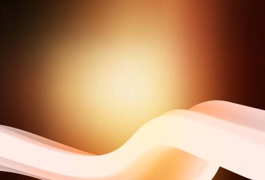 Koyu turuncu vektör parlak şablonu bulanıklaştırdı. Soyut ve gradyan renkte renkli çizimler. Marka kitabınız için yeni biçim tasarımı.