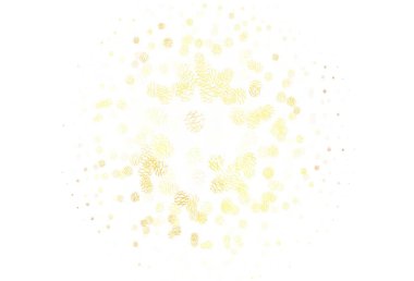 Açık Turuncu vektör arka planında noktalar ve çizgiler var. Çemberler, soyut arka planda renkli gradyan çizgileri. Fütürist reklamlar ve kitapçıklar için şablon.