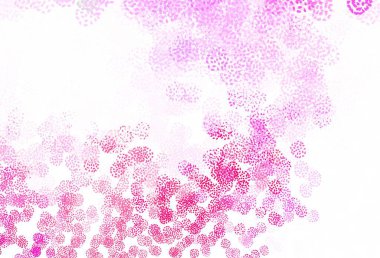 Rastgele şekilli açık pembe vektör deseni. Rastgele şekillerle soyut tarzda dekoratif tasarım. Kartvizitiniz için modern tasarım.