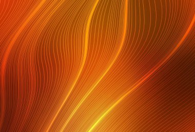 Koyu turuncu vektör arka planı bulanıklaştırdı. Gradyan ile modern soyut çizim. İşiniz için yepyeni bir tasarım..