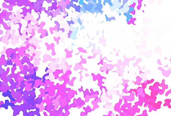 Светло Розовый Голубой Вектор Мемфисами Декоративный Дизайн Абстрактном Стиле Случайными — стоковый вектор