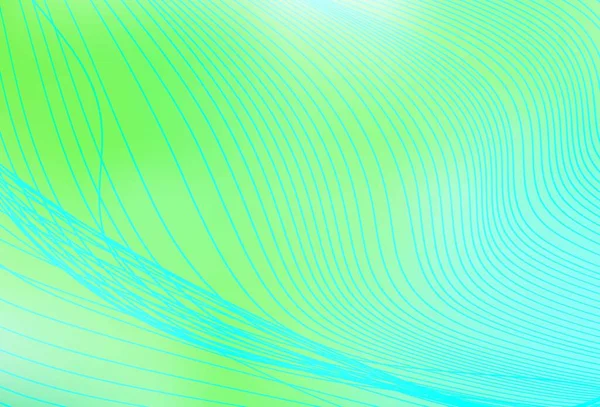 ライトグリーンのベクトルぼやけた輝き抽象的な背景 グラデーションのハーフトーンスタイルで創造的なイラスト ブランドブックのためのエレガントな背景 — ストックベクタ
