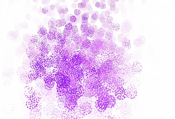 Світло Фіолетовий Векторний Шаблон Хаотичними Формами Проста Барвиста Ілюстрація Абстрактними — стоковий вектор