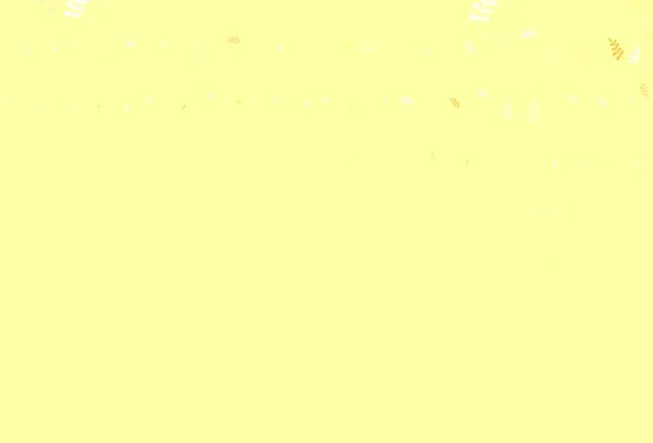 Ανοιχτό Κόκκινο Κίτρινο Διάνυσμα Φυσικό Μοτίβο Φύλλα Ολοκαίνουρια Έγχρωμη Απεικόνιση — Διανυσματικό Αρχείο