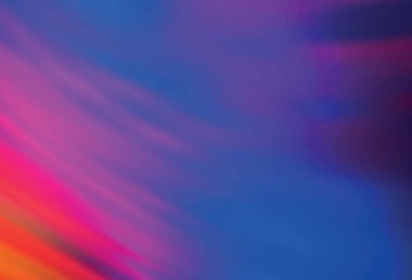 Açık mavi, kırmızı vektör soyut bulanık arkaplan. Görüntü stili ve gradyanı olan yeni renkli çizimler. İşiniz için yeni tasarım.