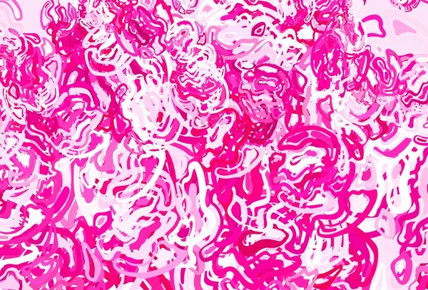 Texture Vectorielle Rose Clair Aux Formes Abstraites Illustration Colorée Simple — Image vectorielle