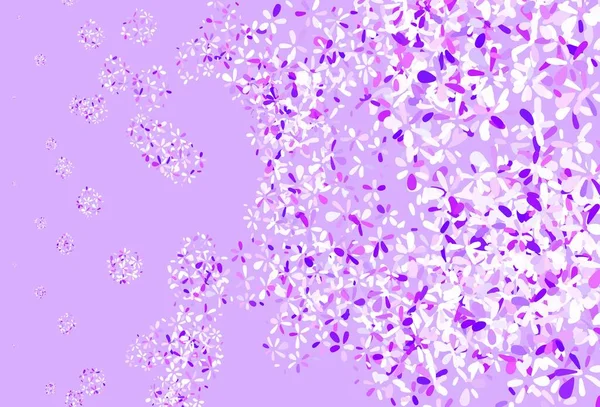 Ανοιχτό Μωβ Ροζ Διάνυσμα Κομψό Φόντο Φύλλα Glitter Αφηρημένη Εικόνα — Διανυσματικό Αρχείο