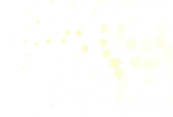 Vert Clair Fond Vectoriel Jaune Doodle Avec Des Fleurs Fleurs — Image vectorielle