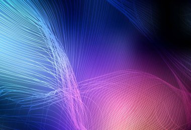 Koyu mavi, kırmızı vektör bulanık desen. Gradyan ile modern soyut çizim. İşiniz için yepyeni bir tasarım..