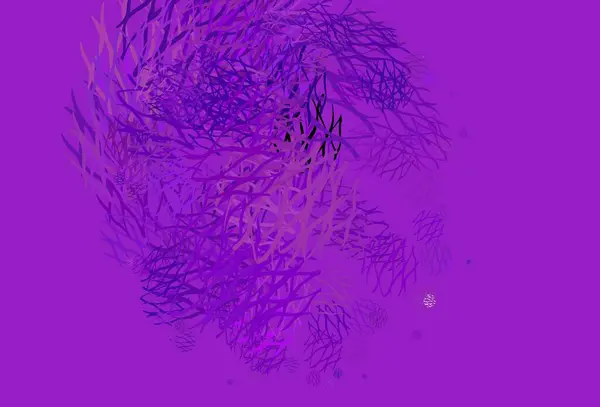 Світло Фіолетове Рожеве Векторне Компонування Вигнутими Лініями Сучасна Градієнтна Абстрактна — стоковий вектор