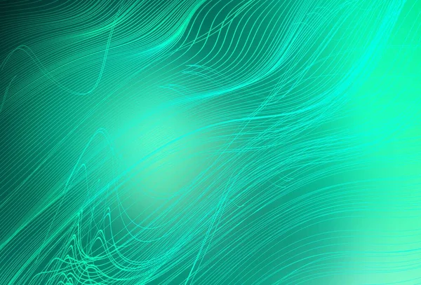 Hellgrüner Vektor Farbenfroher Abstrakter Hintergrund Bunte Illustration Abstrakten Stil Mit — Stockvektor