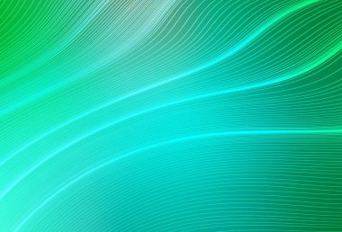 Açık yeşil vektör soyut bulanık arkaplan. Soyut ve gradyan renkte renkli çizimler. Bir cep telefonu için arka plan.