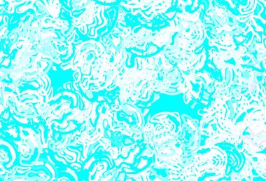 Soyut şekilli hafif BLUE vektör arkaplanı. Renkli rastgele şekillerle modern soyut illüstrasyon. İşiniz için en iyi akıllı tasarım.