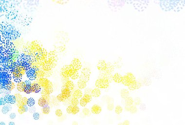 Açık yeşil, soyut şekilli sarı vektör arkaplan. Rastgele şekillerle soyut tarzda dekoratif tasarım. İşiniz için en iyi akıllı tasarım.