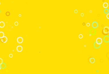 Çember şekilli ışık çok renkli vektör düzeni. Renkli su damlaları olan modern soyut çizimler. Marka kitabınız için yeni şablon.