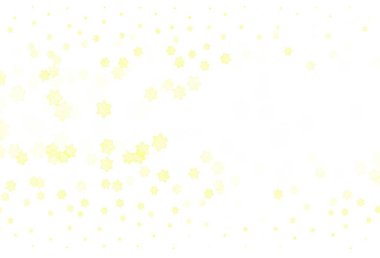 Açık sarı vektör karalama dokusu ve çiçekler. Beyaz arka planda eskiz karalama çiçekleri. Markan için şık bir model..