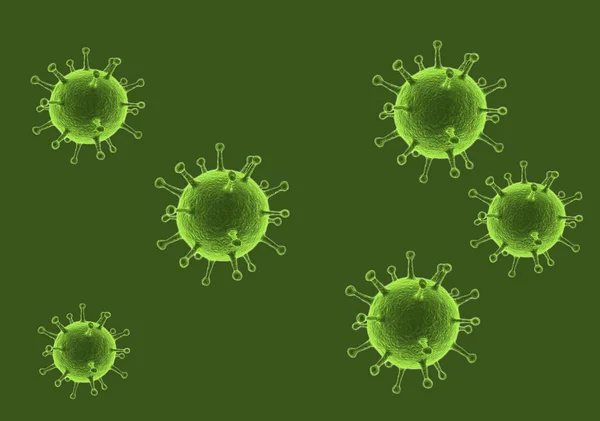 Diseño Del Virus Fondo — Archivo Imágenes Vectoriales