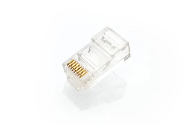 Pila de conectores Ethernet RJ45 —  Fotos de Stock