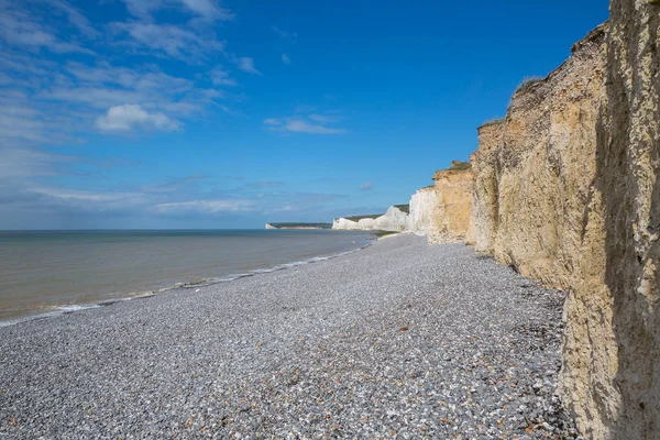 Klippen der sieben Schwestern in Sussex. — Stockfoto