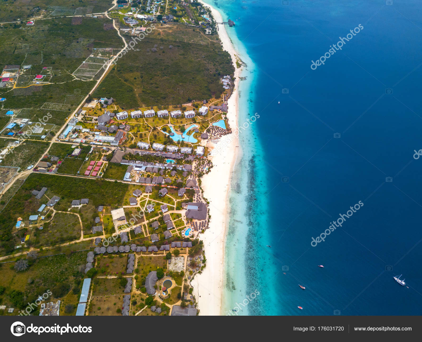 Belle Plage De Nungwi Zanzibar Photographie Pozdeevvs