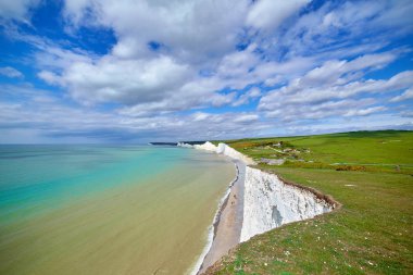 Sussex 'te Yedi Kardeş Uçurumu.