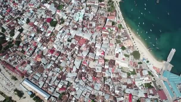 Vista aerea Stone Town — Video Stock