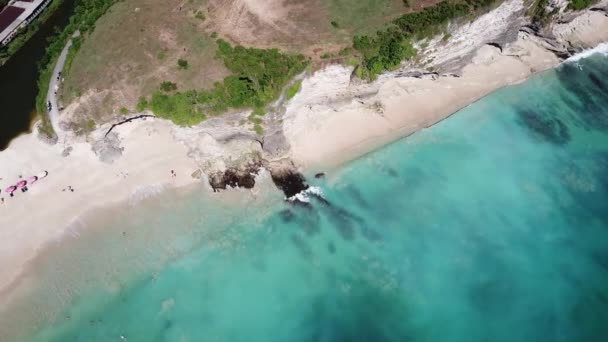 Dreamland pláž na ostrově Bali — Stock video