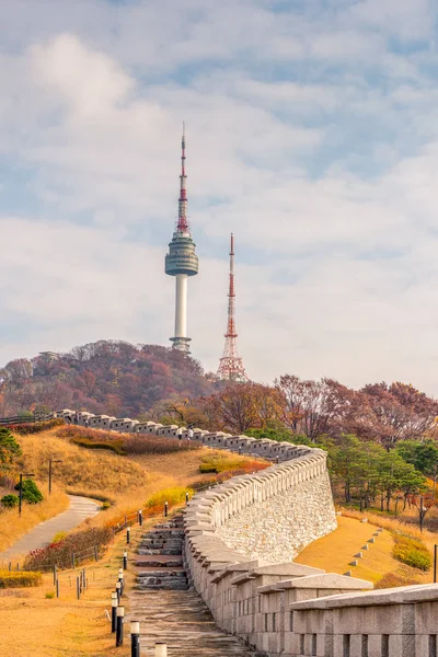 Kore, Namsan kule Seul, Güney Kore — Stok fotoğraf