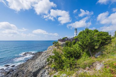 Haeundae Beach adlı Busan içinde Korea.