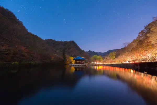 秋のネジャンサン国立公園, 南朝鮮. — ストック写真