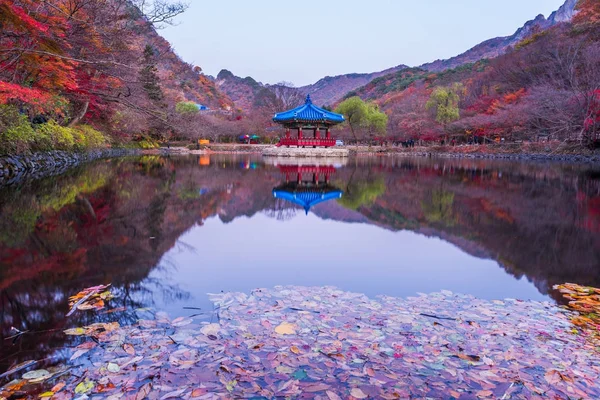 Το φθινόπωρο του Naejangsan εθνικό πάρκο, Νότια Κορέα — Φωτογραφία Αρχείου