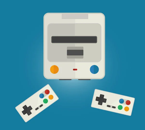 Console pour jeux informatiques — Image vectorielle