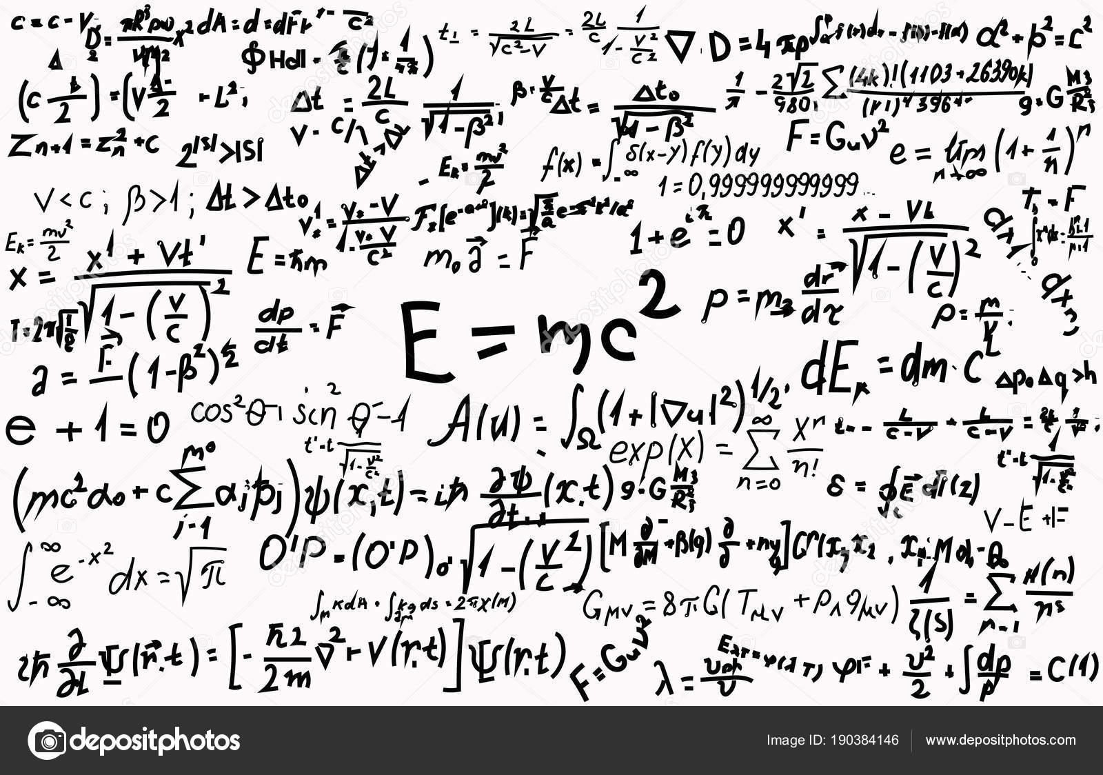 quantum physics equations