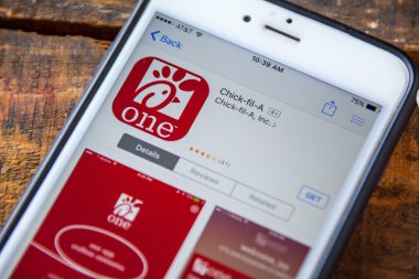 LAS VEGAS, NV - September 22. 2016 - Chick-fil-A iPhone App