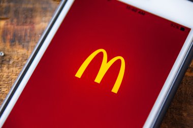 Las Vegas, Nv - 22 Eylül. 2016 - Mcdonald's Uygulaması Apple'da