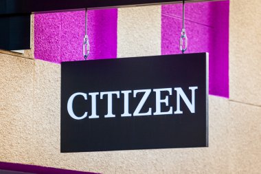 Las Vegas, Nevada - 22 Ağustos 2016: Store Front'da Vatandaş Logosu