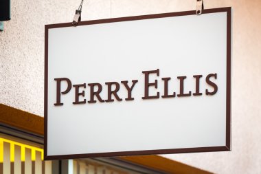 Las Vegas, Nevada - 22 Ağustos 2016: Perry Ellis Logo
