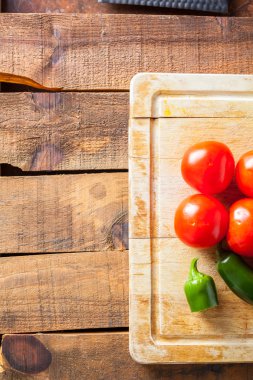 Domates, Soğan, Cilantro Ve Jalapeno Salsa Veya Soslar yapmak için 