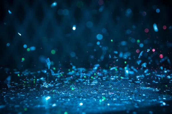 Parlak ışıklar arka plan. Vintage ışıltı Bokeh ile seçici 