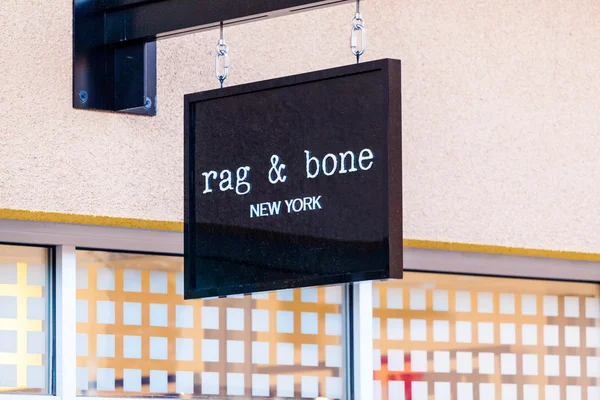LAS VEGAS, NEVADA - 22 de agosto de 2016: Rag & Bone New York Logo — Fotografia de Stock
