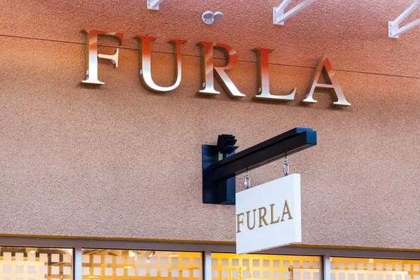 LAS VEGAS, NEVADA - August 22nd, 2016: Furla Logo On Store Front