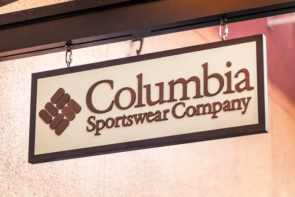 LAS VEGAS, NEVADA - 22 de agosto de 2016: Columbia Sportswear Company — Foto de Stock