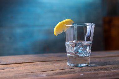 Votka içecekler limon ve kireç