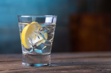 Votka içecekler limon ve kireç