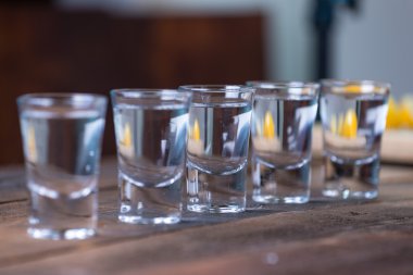 Votka içecekler limon ve kireç