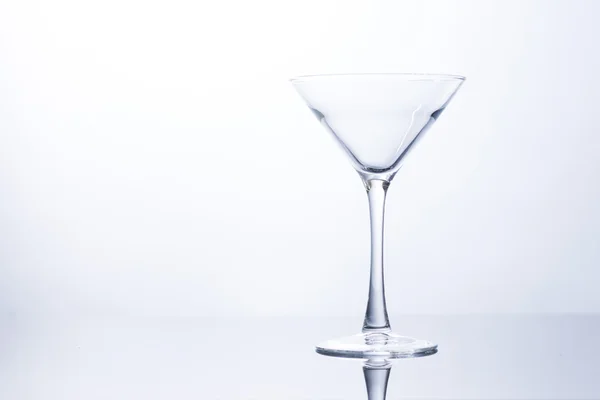 Martini glass for drinking alcohol — Stock Photo, Image