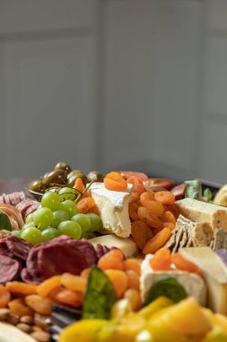 Fotokopi Alanı olan Gurme Şarküteri Kurulu 'nun kapanışı. Seçici Odaklanma.