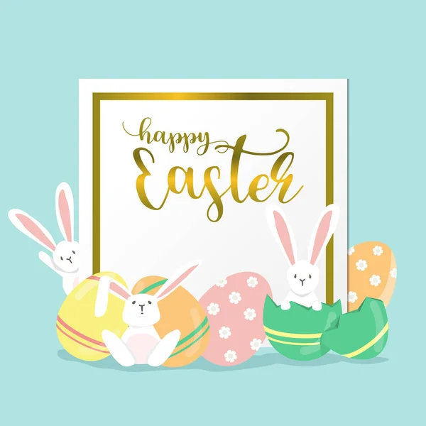 Happy easter day — Stock Vector