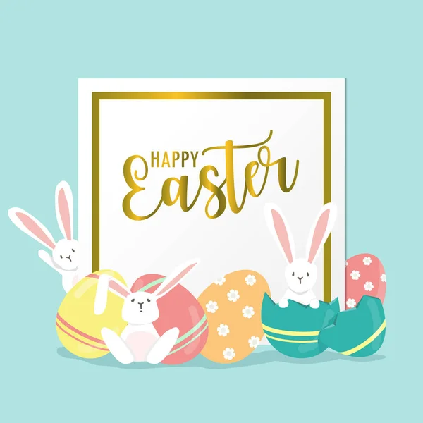 Happy easter day — Stock Vector